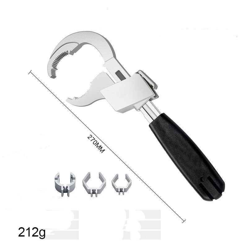 Llave universal ajustable de dos extremos