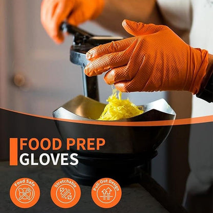 🧤 Guantes desechables de nitrilo (30 unidades): sin látex, resistentes a productos químicos, para limpieza, uso médico y bricolaje 🔬📦