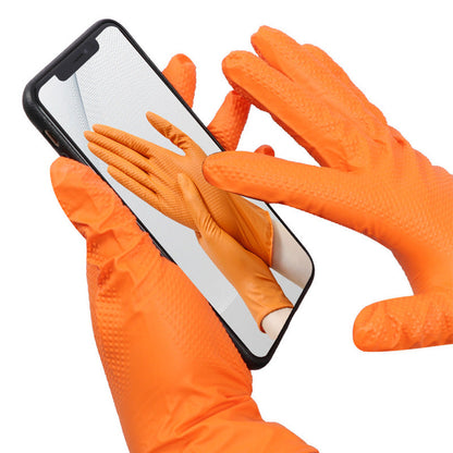 🧤 Guantes desechables de nitrilo (30 unidades): sin látex, resistentes a productos químicos, para limpieza, uso médico y bricolaje 🔬📦