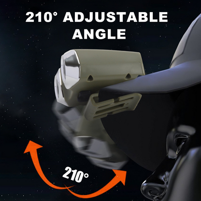 Luz Multiusos Impermeable con Clip para Gorra