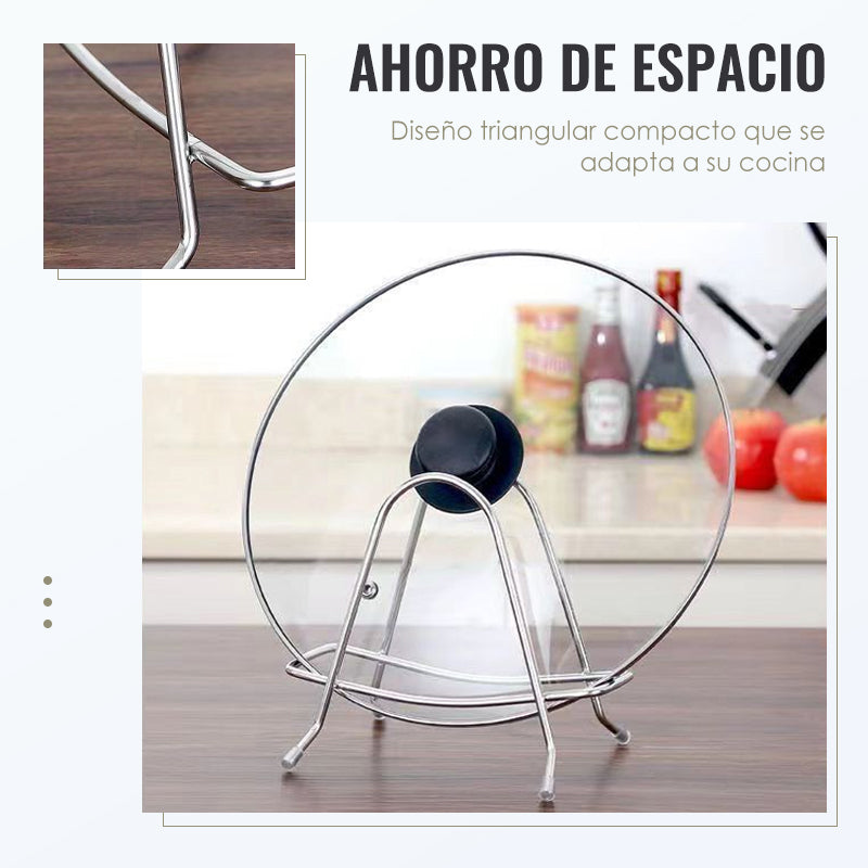 Soporte para Tablas de Cortar de Cocina de Acero Inoxidable