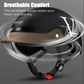 Casco de Motocicleta Resistente a los Choques, Ligero y Transpirable