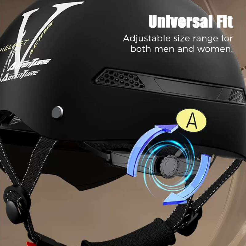 Casco de Motocicleta Resistente a los Choques, Ligero y Transpirable