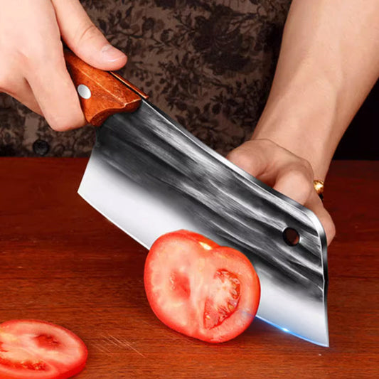 Cuchillo de cocina de acero inoxidable forjado para el hogar