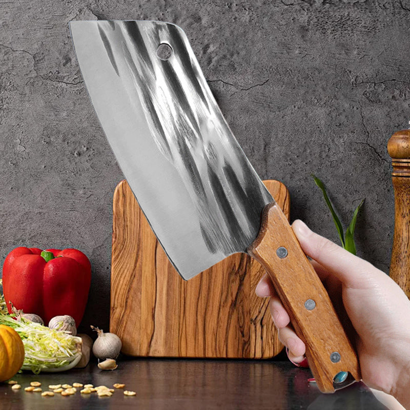 Cuchillo de cocina de acero inoxidable forjado para el hogar