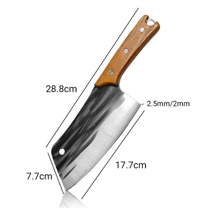 Cuchillo de cocina de acero inoxidable forjado para el hogar