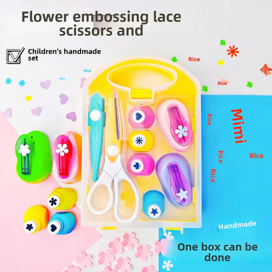 Set de Perforadores Creativos DIY para Manualidades Infantiles