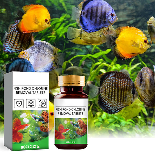 Estanques para peces Acuarios Pastillas para eliminar el cloro