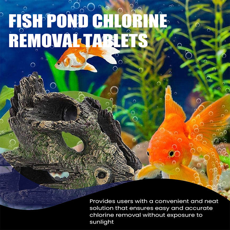 Estanques para peces Acuarios Pastillas para eliminar el cloro