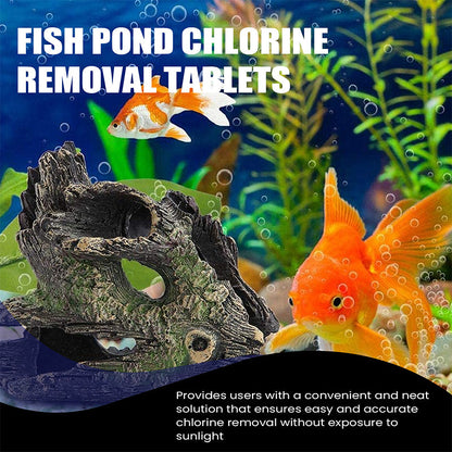 Estanques para peces Acuarios Pastillas para eliminar el cloro