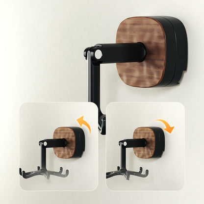 Ganchos giratorios de 360° para utensilios de cocina
