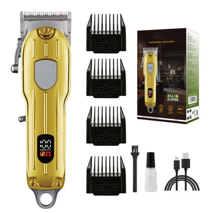 Potente cortadora de cabello recargable de larga duración