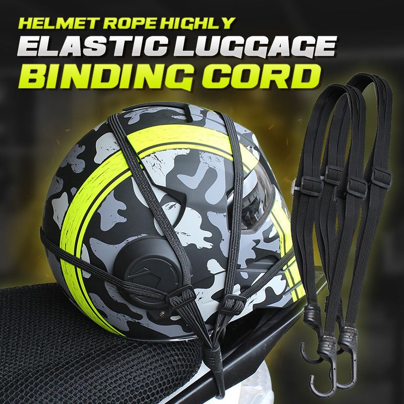 Cuerda para Casco: Cordón de Sujeción de Equipaje de Alta Elasticidad