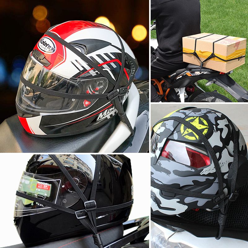 Cuerda para Casco: Cordón de Sujeción de Equipaje de Alta Elasticidad