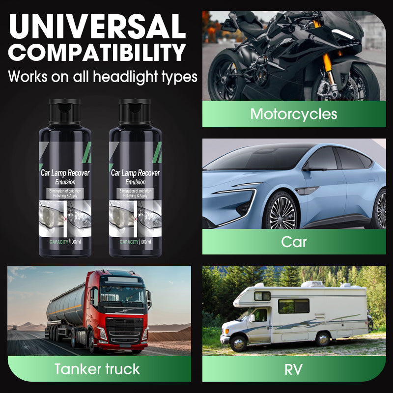 Líquido Pulidor para Reparación de Faros de Auto