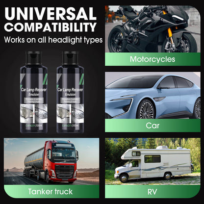 Líquido Pulidor para Reparación de Faros de Auto