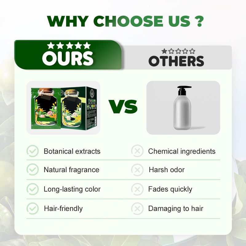 Crema colorante botánica 3 en 1 para el cabello