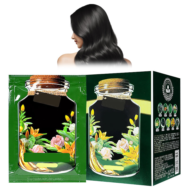 Crema colorante botánica 3 en 1 para el cabello