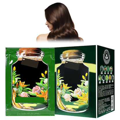 Crema colorante botánica 3 en 1 para el cabello