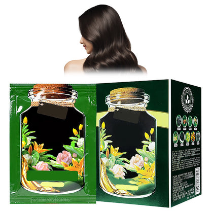 Crema colorante botánica 3 en 1 para el cabello