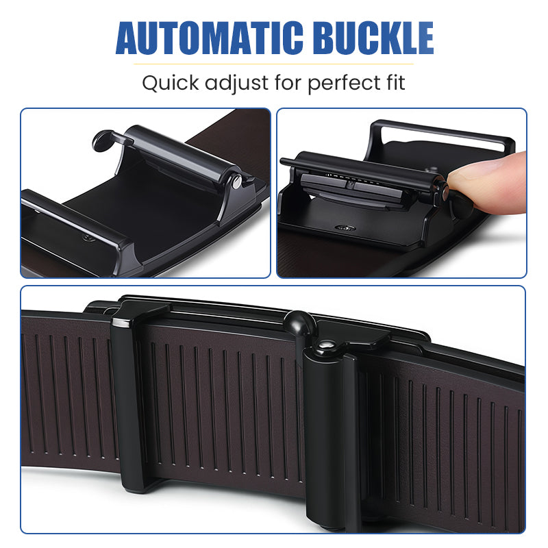 Cinturón automático con hebilla para hombre