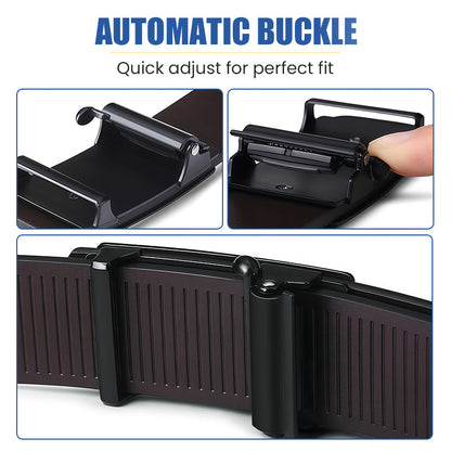 Cinturón automático con hebilla para hombre