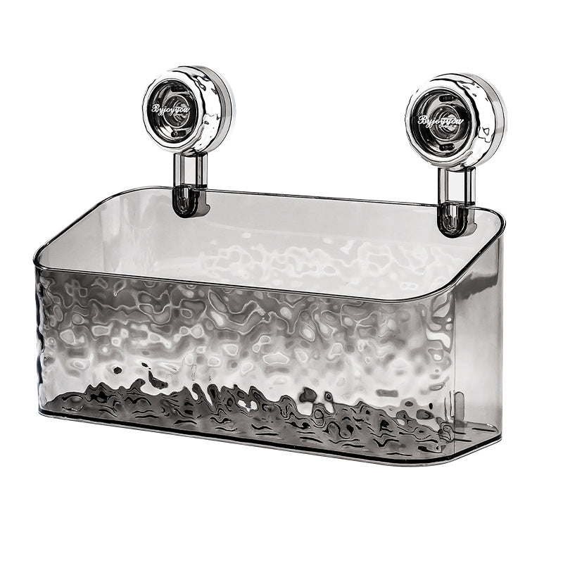 🔥 ÚLTIMO DÍA DE PROMOCIÓN - 50 % DE DESCUENTO 🔥 🛁✨Estante con ventosas y diseño glaciar de estilo lujoso y ligero