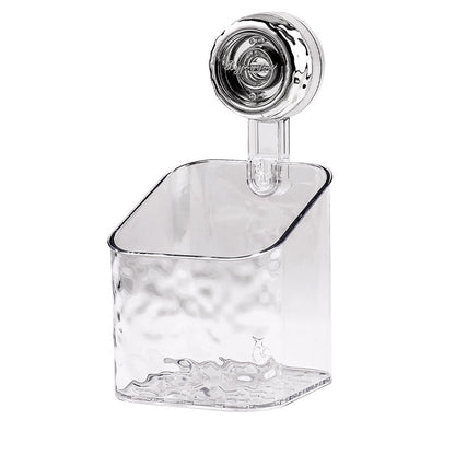 🔥 ÚLTIMO DÍA DE PROMOCIÓN - 50 % DE DESCUENTO 🔥 🛁✨Estante con ventosas y diseño glaciar de estilo lujoso y ligero