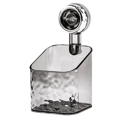 🔥 ÚLTIMO DÍA DE PROMOCIÓN - 50 % DE DESCUENTO 🔥 🛁✨Estante con ventosas y diseño glaciar de estilo lujoso y ligero