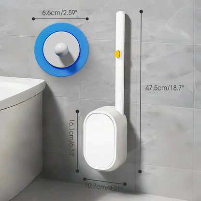 Kit de Cepillo para Inodoro Desechable con Repuestos Incluidos