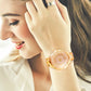 Reloj de Mujer Lujoso con Incrustación de Diamantes