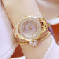 Reloj de Mujer Lujoso con Incrustación de Diamantes