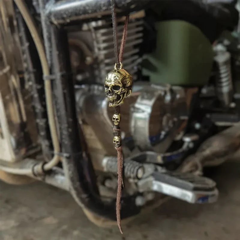 Colgante de Llave de la Suerte para Motociclistas