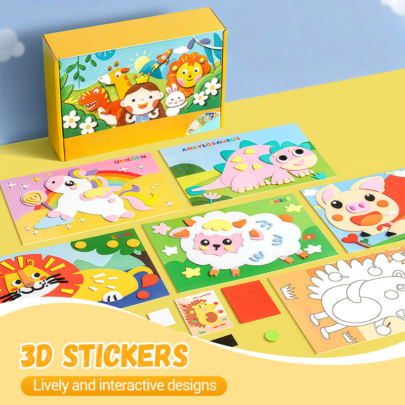 Pegatinas 3D de EVA para Manualidades Infantiles