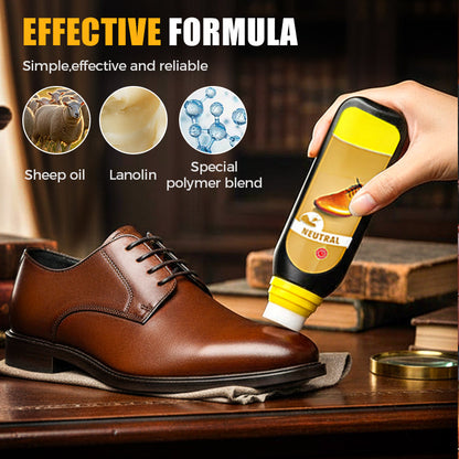 Aceite para el cuidado integral del calzado y el cuero