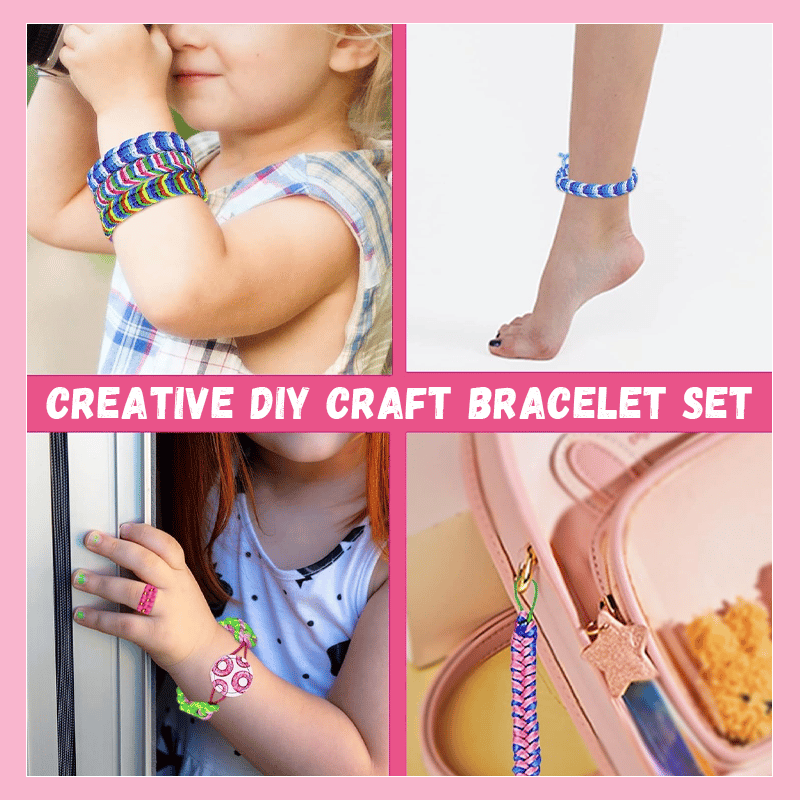🧵 50% DE DESCUENTO ! ✨ Kit DIY Trenzas de Cuerda Manual - Incluye Colores Variados, Ideal para Pulseras y Manualidades Creativas 🎨📦