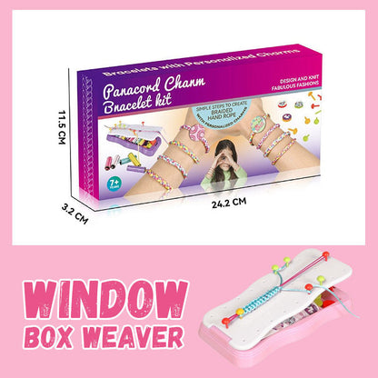🧵 50% DE DESCUENTO ! ✨ Kit DIY Trenzas de Cuerda Manual - Incluye Colores Variados, Ideal para Pulseras y Manualidades Creativas 🎨📦