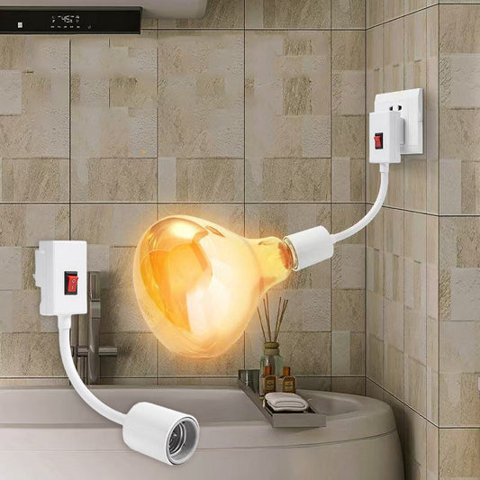 Enchufe de Luz de Baño de Alta Potencia con Interruptor