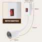 Enchufe de Luz de Baño de Alta Potencia con Interruptor