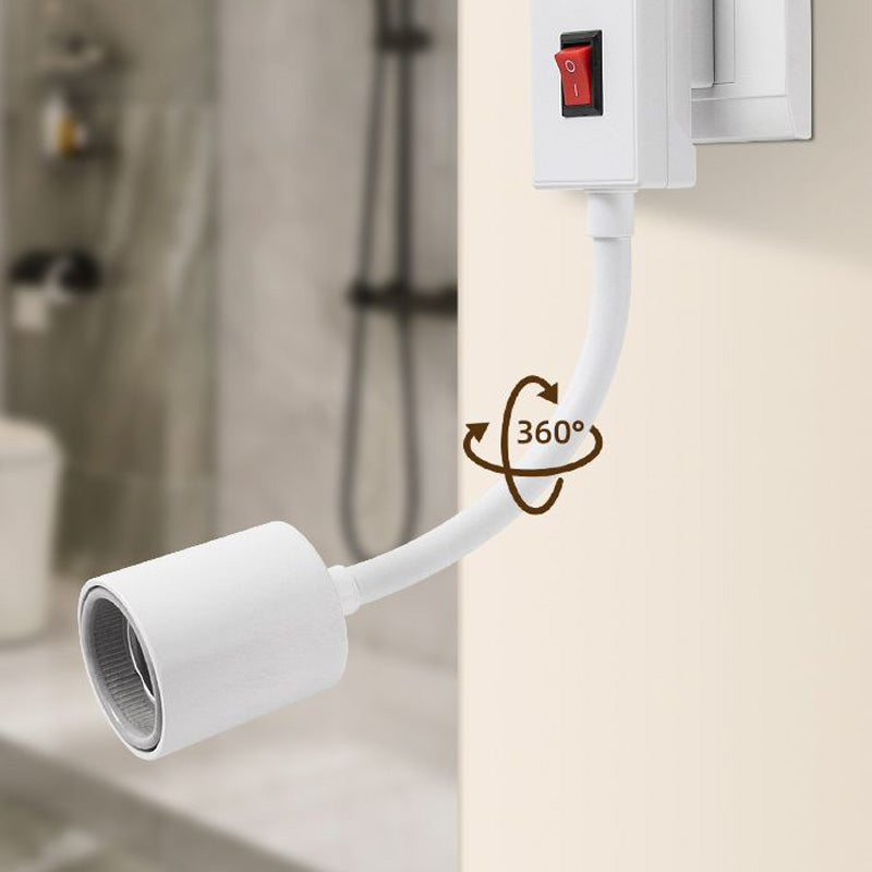 Enchufe de Luz de Baño de Alta Potencia con Interruptor