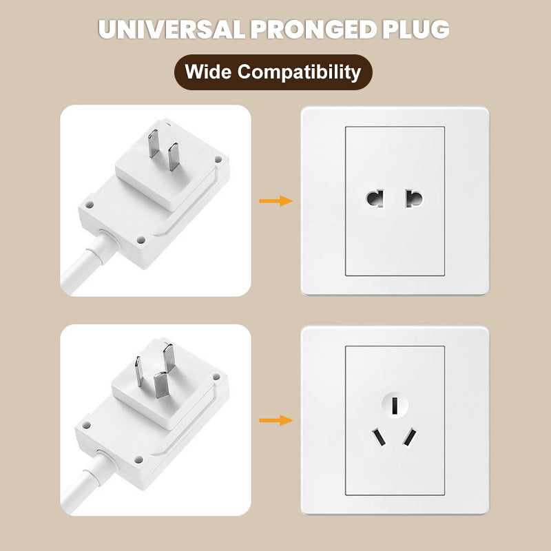 Enchufe de Luz de Baño de Alta Potencia con Interruptor