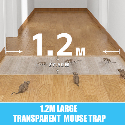 Trampa para Ratones Transparente Grande de 1.2 m