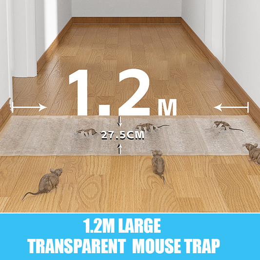 Trampa para Ratones Transparente Grande de 1.2 m