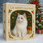 🐱 50 % DE DESCUENTO🎄 Calendario de Adviento para amantes de los gatos 2025: 24 días de juguetes y golosinas para tu amigo felino, diseño festivo 🎁📦