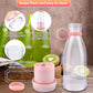 🍹 60% DE DESCUENTO ! 🎁 Licuadora Portátil para Jugo Fresco - Mezcla en 30s, Recargable USB, Ideal para Viaje/Deporte 🌟📦