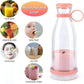 🍹 60% DE DESCUENTO ! 🎁 Licuadora Portátil para Jugo Fresco - Mezcla en 30s, Recargable USB, Ideal para Viaje/Deporte 🌟📦