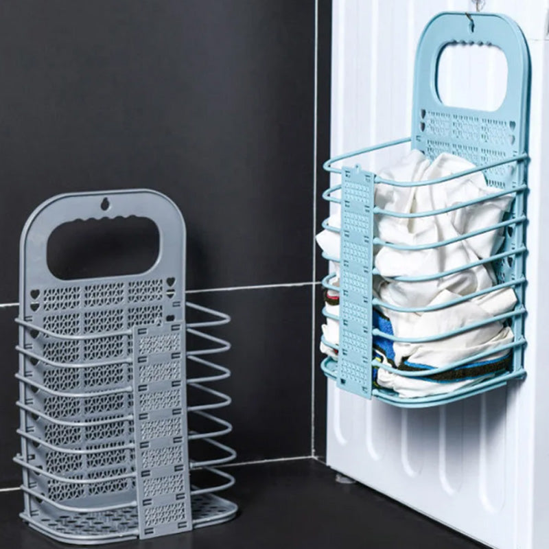 Cesto de Ropa Plegable de Pared