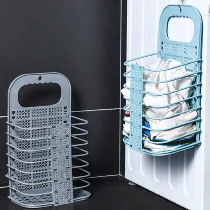 Cesto de Ropa Plegable de Pared