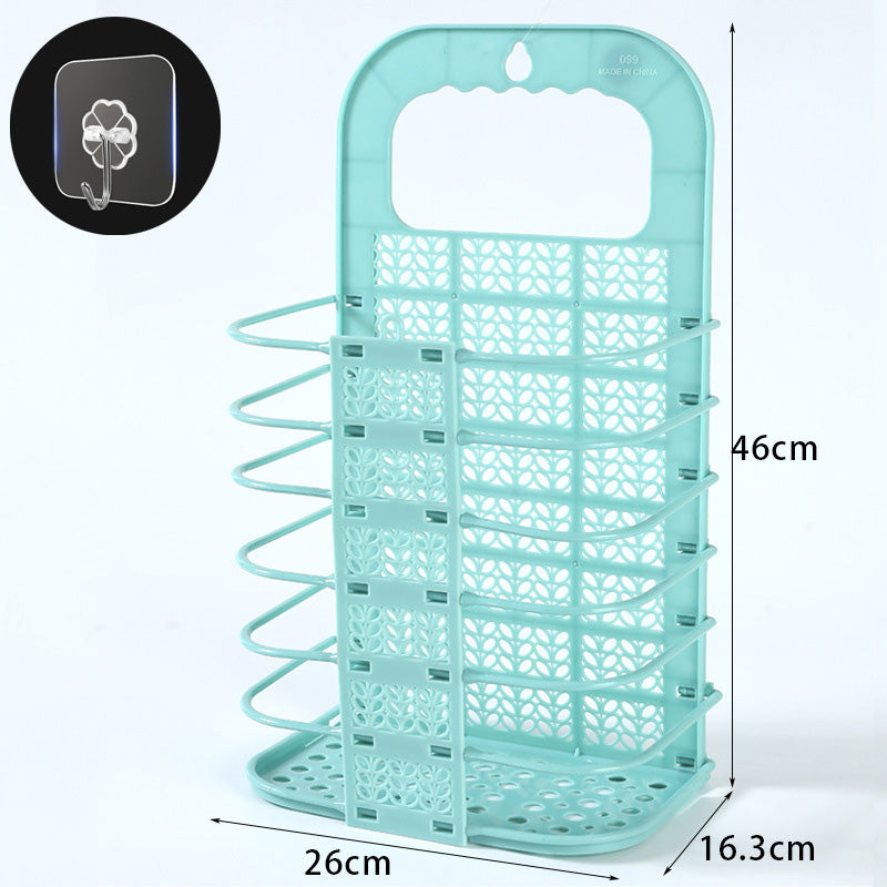 Cesto de Ropa Plegable de Pared