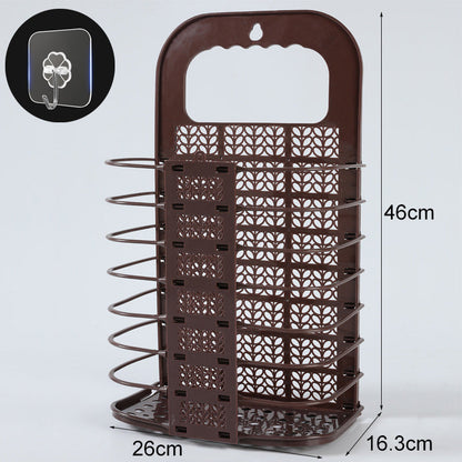 Cesto de Ropa Plegable de Pared
